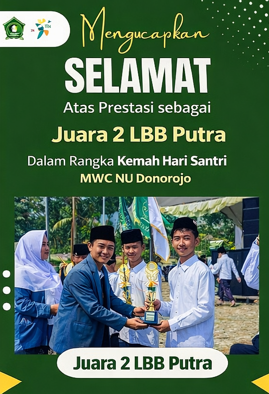 Juara 2 LBB Putra Kemah Hari Santri Nasional