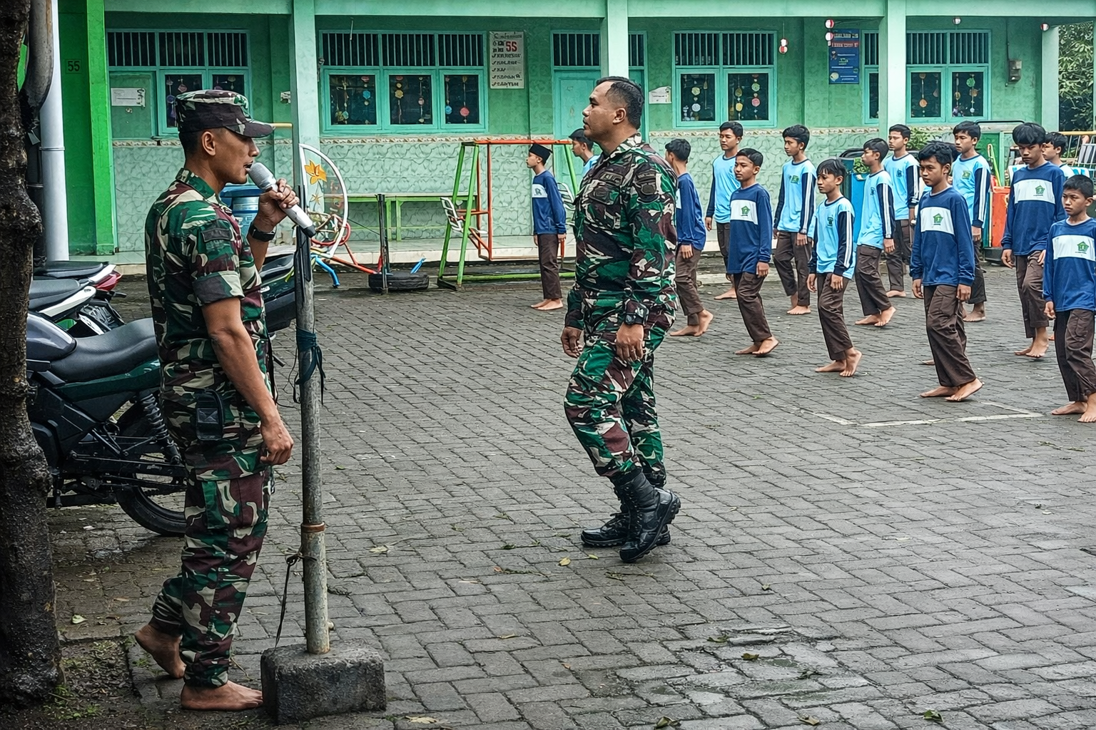 Program Pembentukan Mental & Karakter oleh TNI